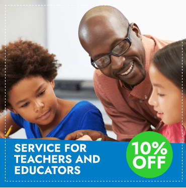 Service for Teachers and Educators - 10% OFF Coupon